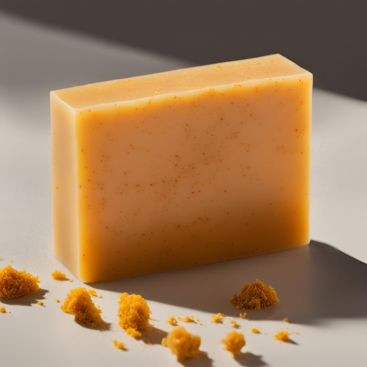 Lemon Turmeric and Kojic Acid - Skin Brightening Soap